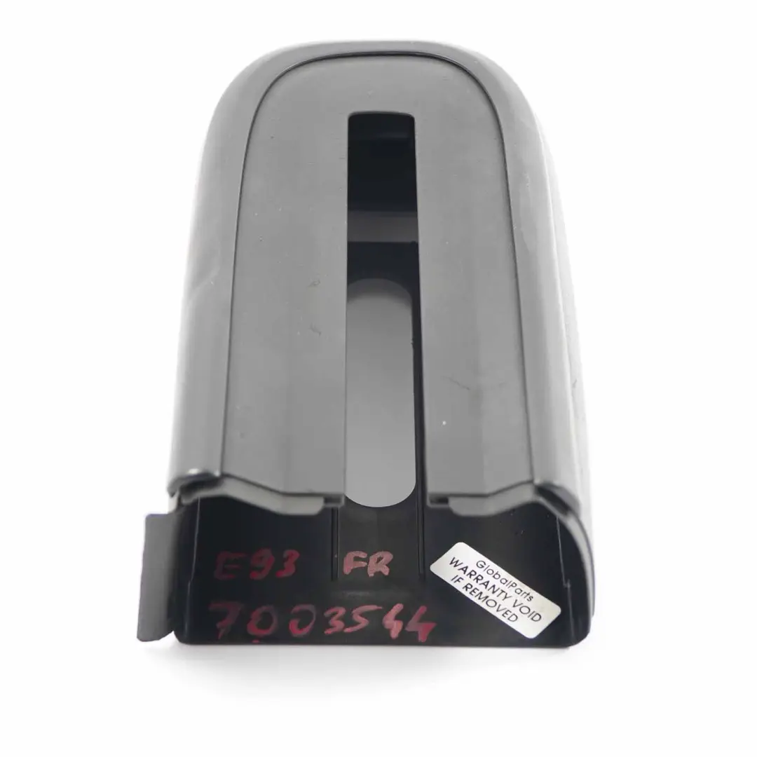 BMW E64 E93 Tapa Reposacabezas Derecha Asiento Delantero Negro - SKU 7003544 - Número de pieza 7003544
