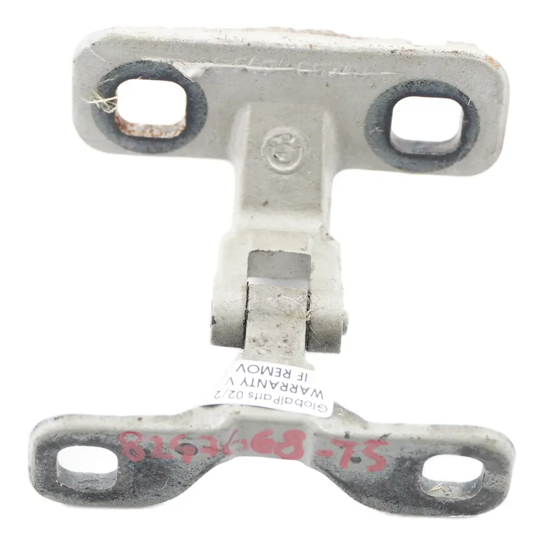 BMW X5 E53 Maletero Tapa Superior Bisagra Derecha Titansilber Plata 354 8247668 - SKU 7006122-TS - Número de pieza 7006122