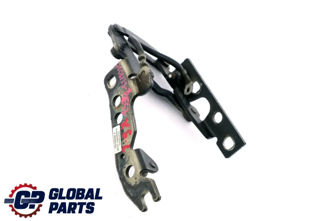 Capo Motor Izquierdo Bisagra Capo Negro para BMW X5 E53 con número de pieza 7006123 BMW X5 E53 Capo Motor Izquierdo Bisagra Capo Negro - SKU 7006123-B - Número de pieza 7006123