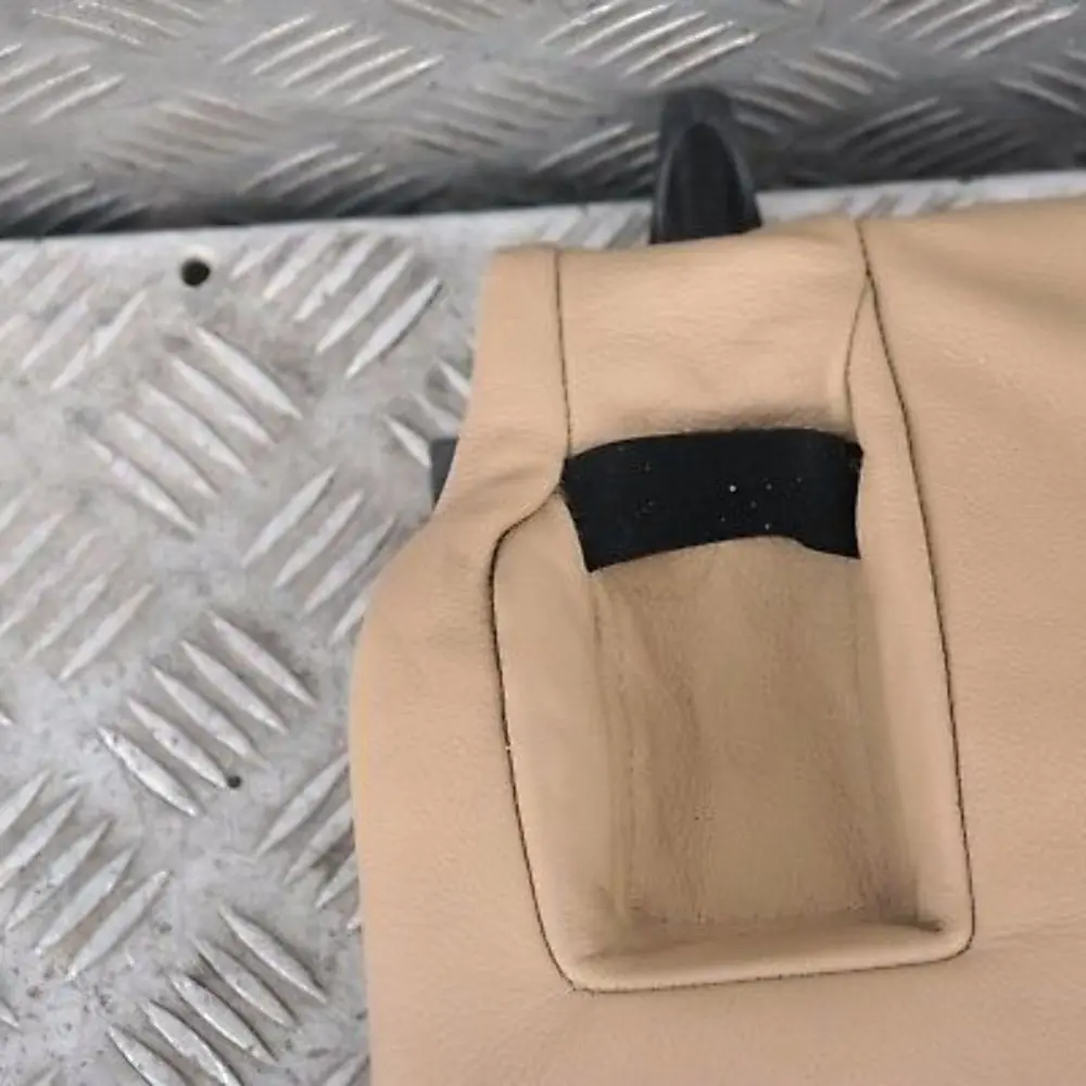 Centre Upholstery Cup Drink Holder Leather Beige to BMW 7 Series E65 E66 Rear Seat with Part number 7007000 BMW 7 Series E65 E66 Rear Seat Centre Upholstery Cup Drink Holder Leather Beige - SKU 7007000 - Part number 7007000