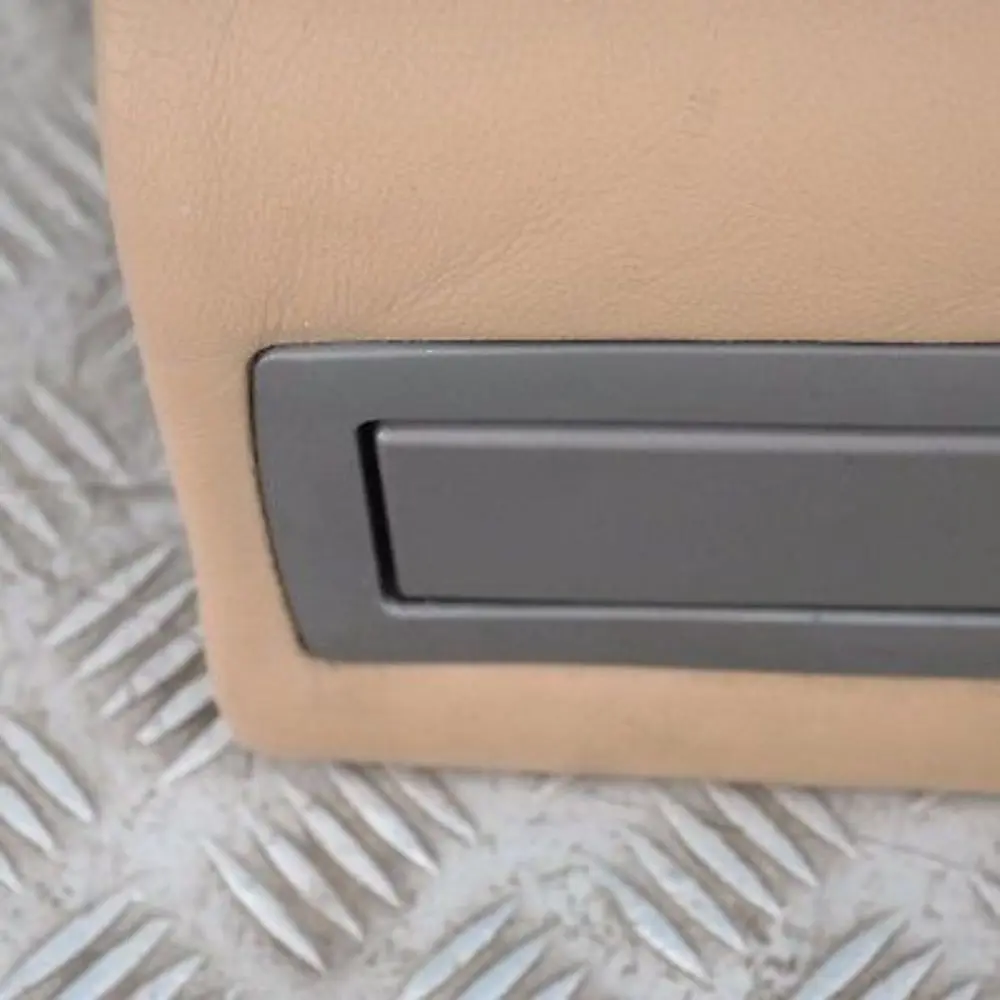 Centre Upholstery Cup Drink Holder Leather Beige to BMW 7 Series E65 E66 Rear Seat with Part number 7007000 BMW 7 Series E65 E66 Rear Seat Centre Upholstery Cup Drink Holder Leather Beige - SKU 7007000 - Part number 7007000