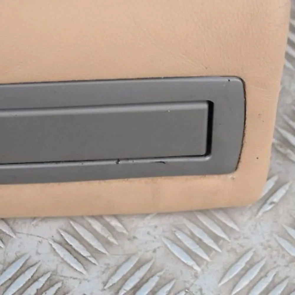 Centre Upholstery Cup Drink Holder Leather Beige to BMW 7 Series E65 E66 Rear Seat with Part number 7007000 BMW 7 Series E65 E66 Rear Seat Centre Upholstery Cup Drink Holder Leather Beige - SKU 7007000 - Part number 7007000