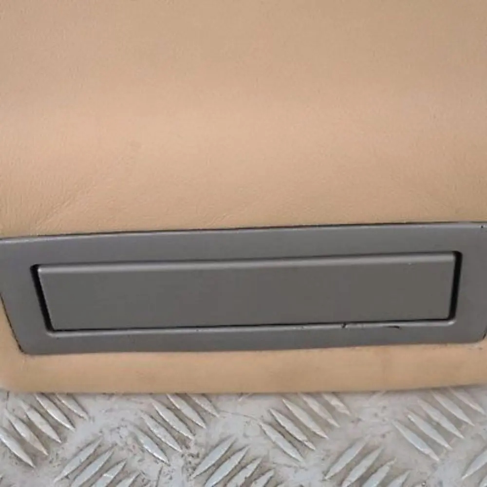 Centre Upholstery Cup Drink Holder Leather Beige to BMW 7 Series E65 E66 Rear Seat with Part number 7007000 BMW 7 Series E65 E66 Rear Seat Centre Upholstery Cup Drink Holder Leather Beige - SKU 7007000 - Part number 7007000