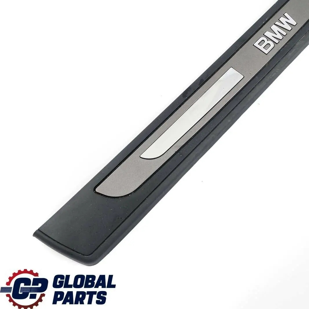 Rivestimento ingresso posteriore sinistro argento scuro per BMW E65 E66 con numero di parte 7007397 BMW E65 E66 Rivestimento ingresso posteriore sinistro argento scuro - SKU 7007397 - Numero di parte 7007397