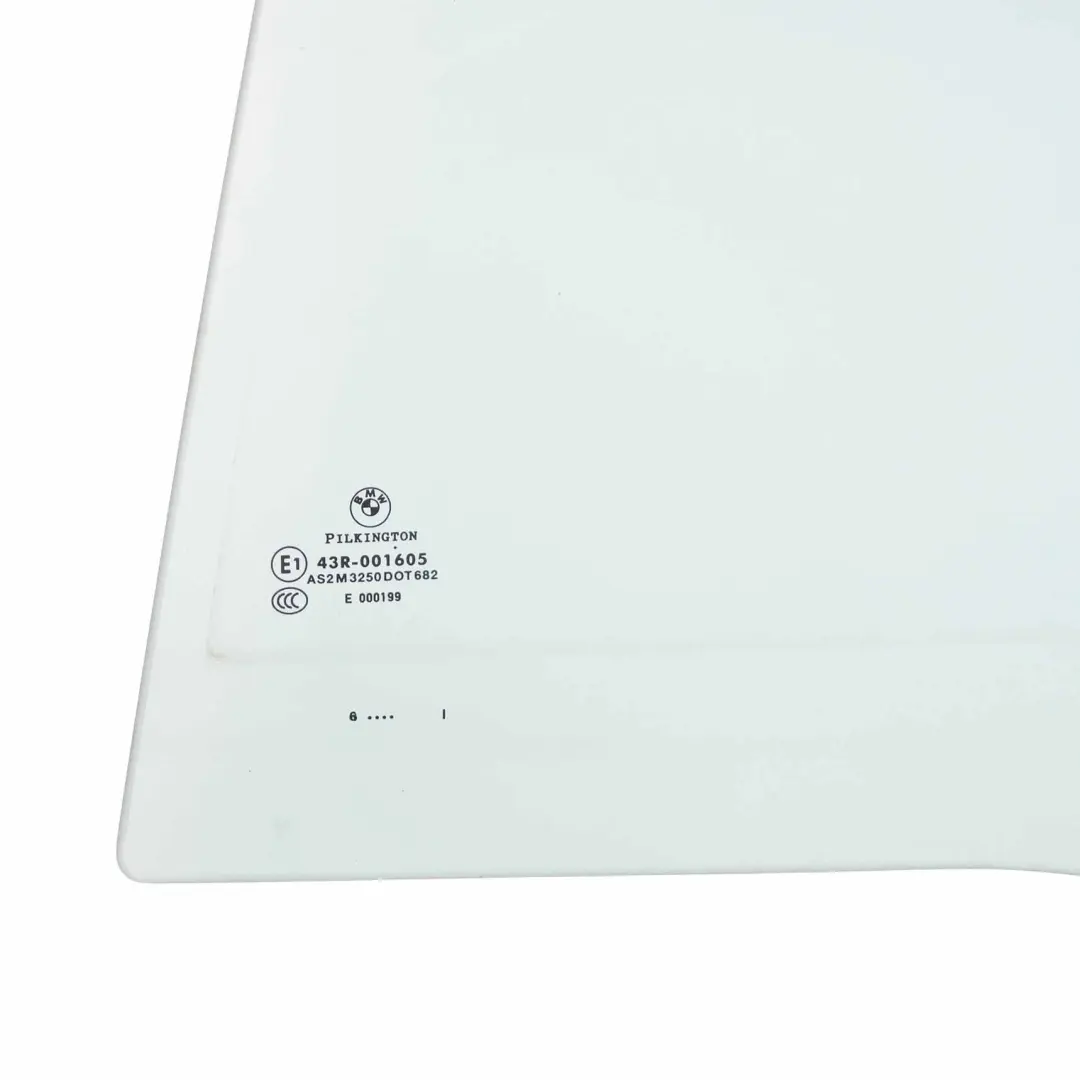 BMW E66 Side Window Rear Left Door N/S Window Glass Glazing Green AS2 - SKU 7007511 - Part number 7007511