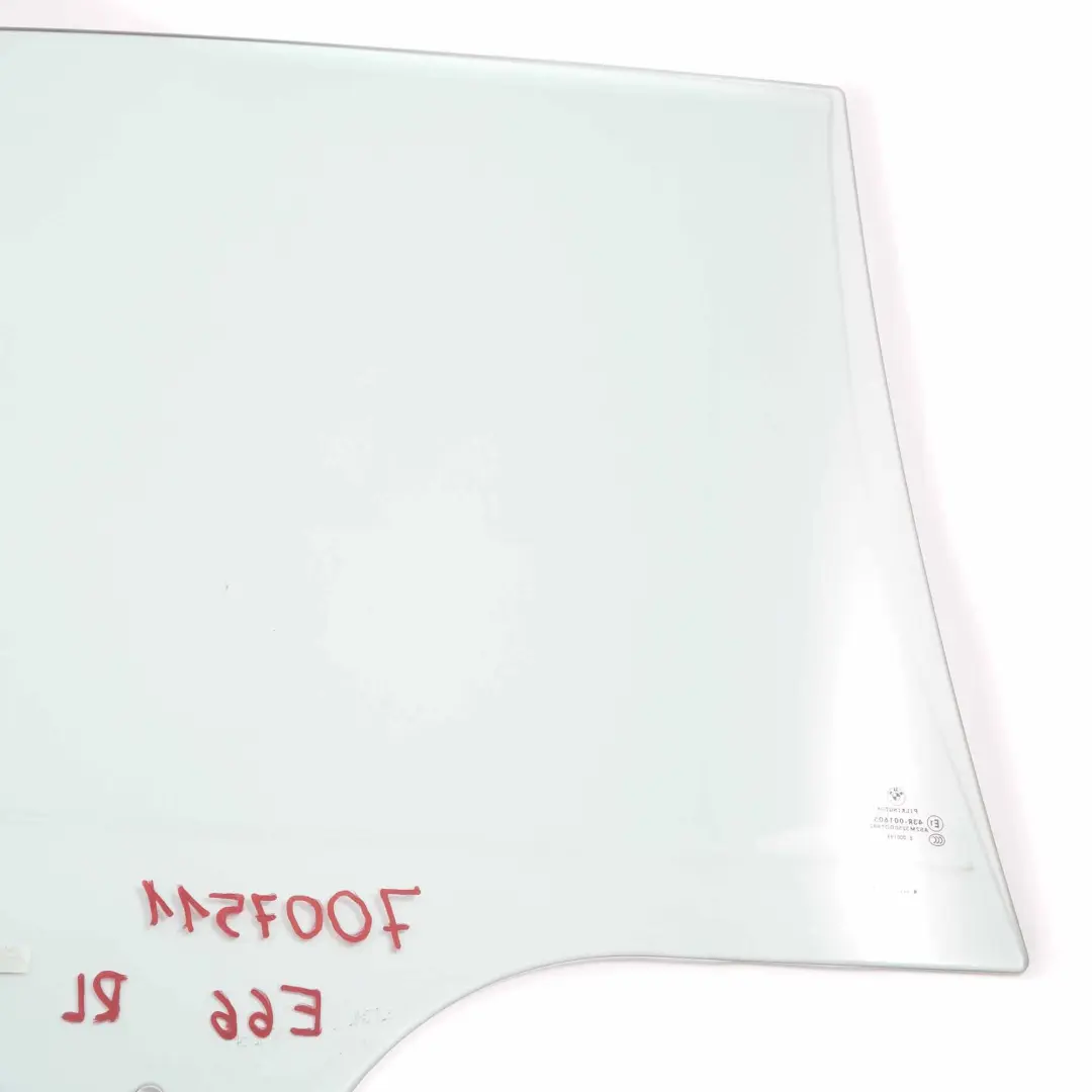 BMW E66 Side Window Rear Left Door N/S Window Glass Glazing Green AS2 - SKU 7007511 - Part number 7007511