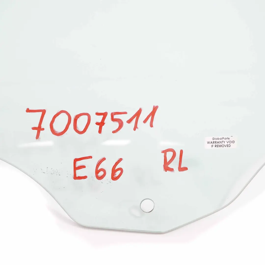 Side Window Rear Left Door N/S Window Glass Glazing Green AS2 to BMW E66 with Part number 7007511 BMW E66 Side Window Rear Left Door N/S Window Glass Glazing Green AS2 - SKU 7007511 - Part number 7007511
