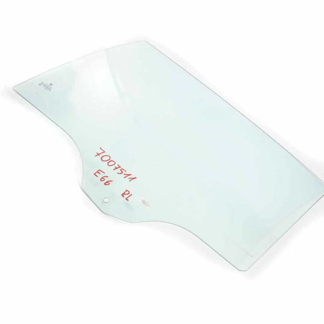 Puerta Trasera Izquierda Ventana Cristal AS2 para BMW E66 con número de pieza 7007511 BMW E66 Puerta Trasera Izquierda Ventana Cristal AS2 - SKU 7007511 - Número de pieza 7007511