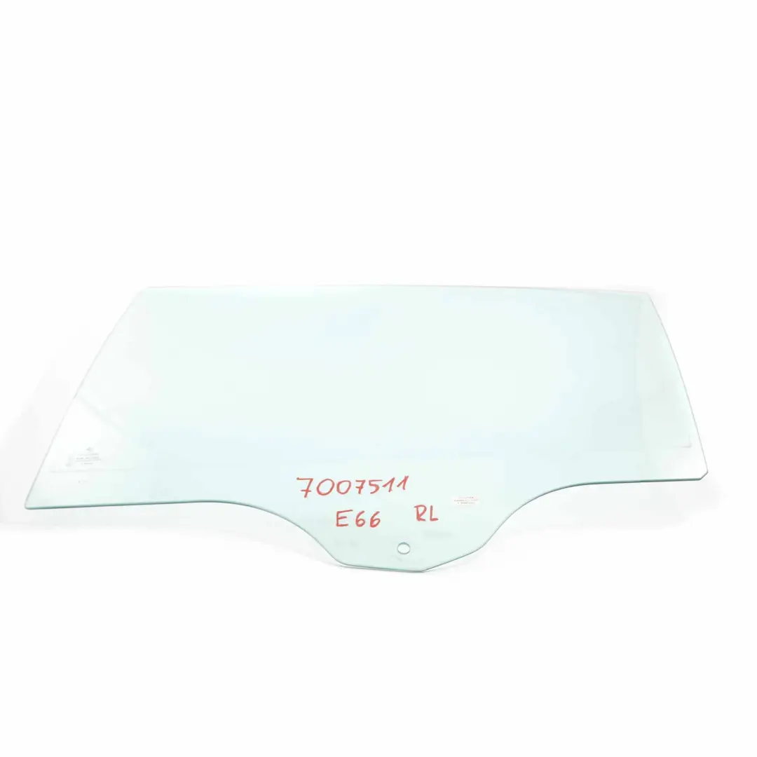 BMW E66 Puerta Trasera Izquierda Ventana Cristal AS2 - SKU 7007511 - Número de pieza 7007511