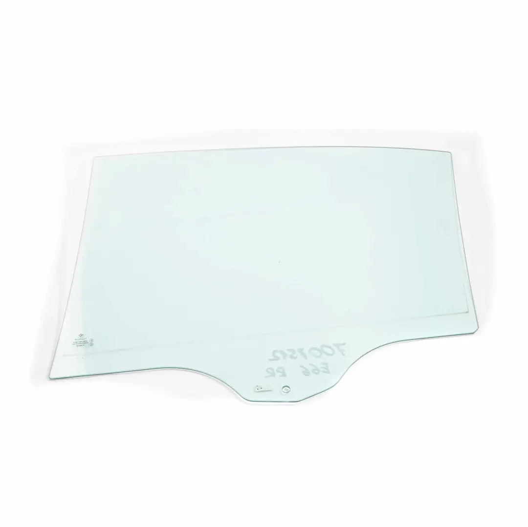 Puerta Trasera Derecha Ventana Cristal AS2 para BMW E66 con número de pieza 7007512 BMW E66 Puerta Trasera Derecha Ventana Cristal AS2 - SKU 7007512 - Número de pieza 7007512