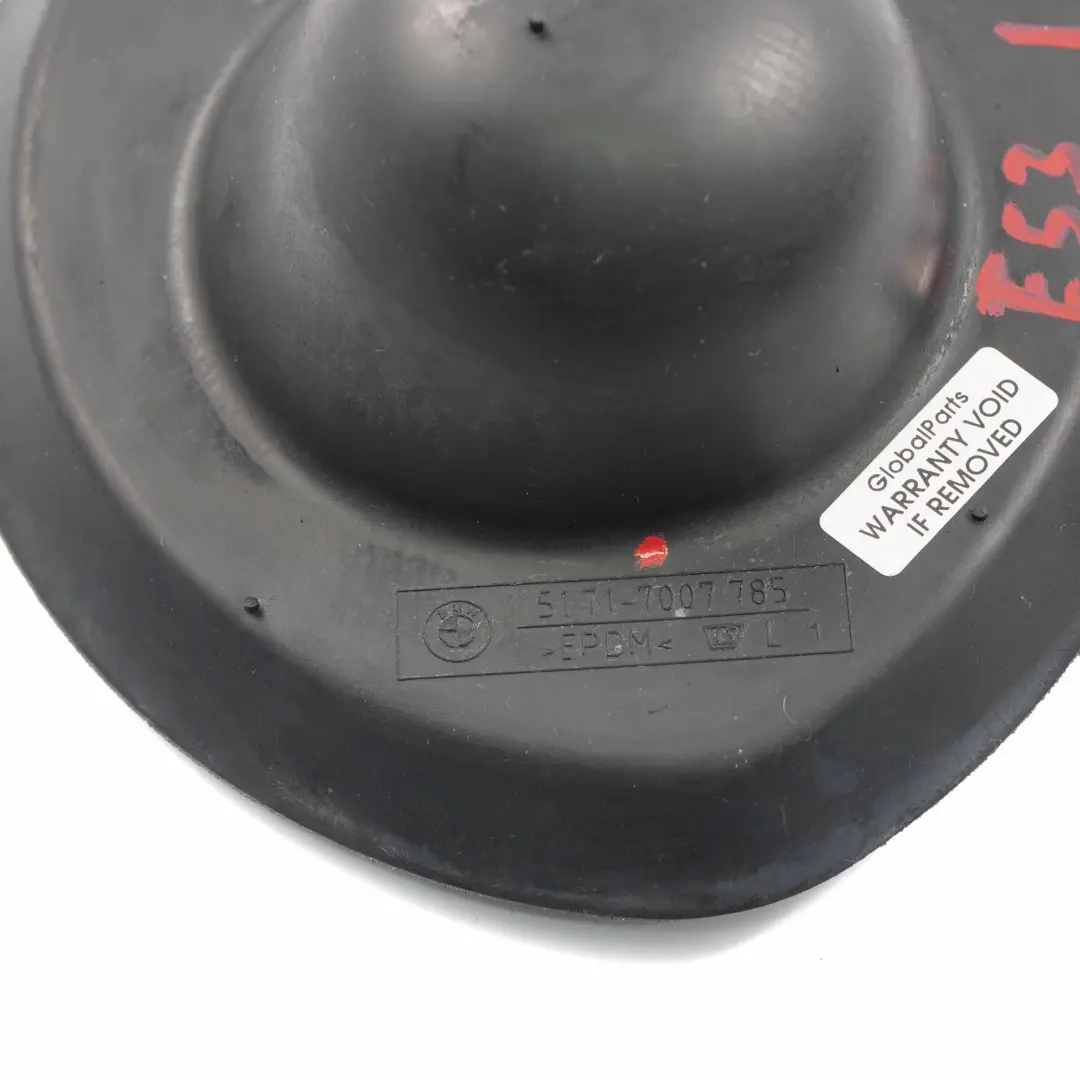 Strut Shock Absorber Trunk Protection Cap Left to BMW X5 Series E53 Rear with Part number 7007785 BMW X5 Series E53 Rear Strut Shock Absorber Trunk Protection Cap Left - SKU 7007785 - Part number 7007785