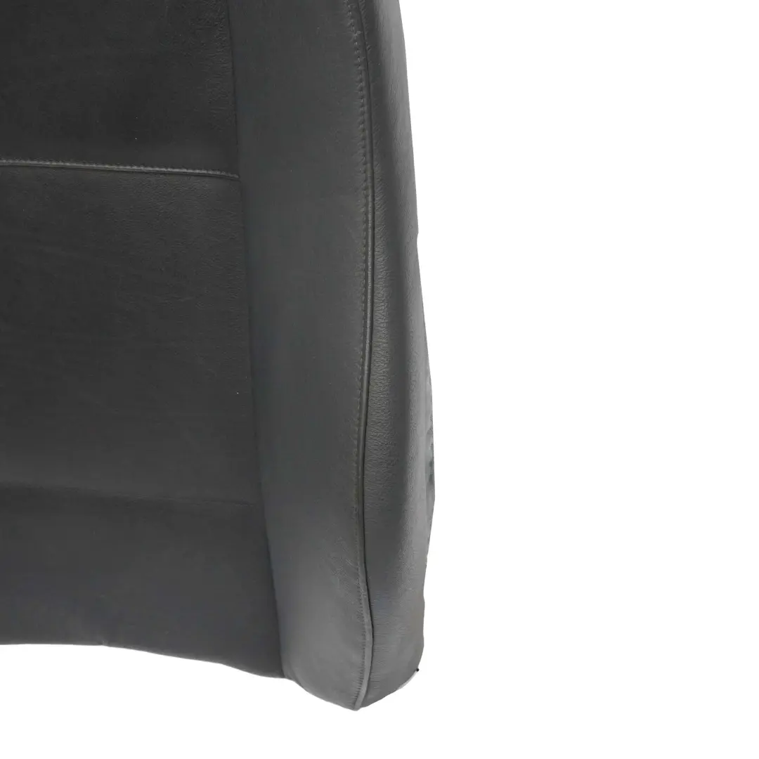 BMW X5 E53 Front Basic Seat Backrest Cover Lining Black Leather Montana - SKU 7008188 - Part number 7008188