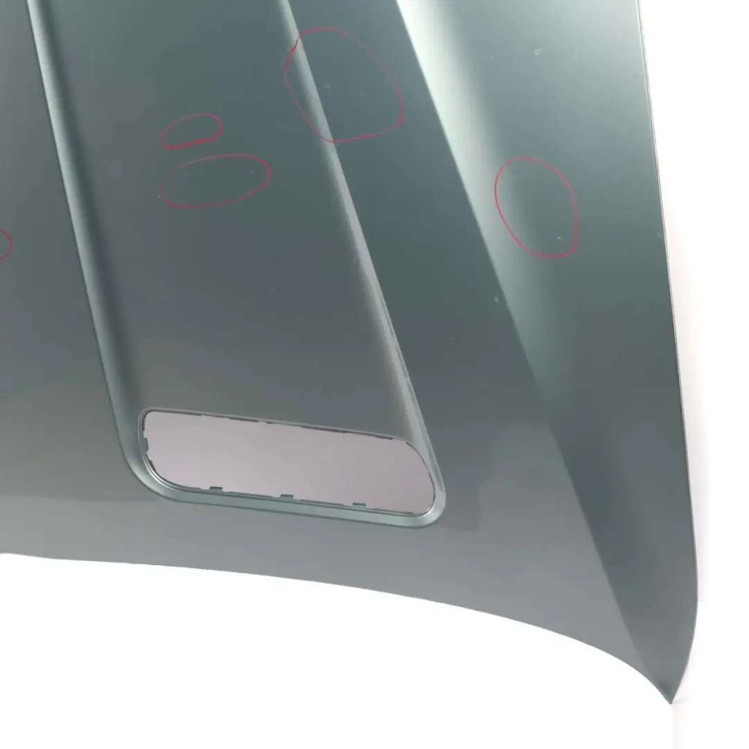Hood Bonnet Panel Cover Pre-facelift Graugruen Green Metallic - 442 to BMW X5 E53 with Part number 7008328 BMW X5 E53 Hood Bonnet Panel Cover Pre-facelift Graugruen Green Metallic - 442 - SKU 7008328-TUG - Part number 7008328