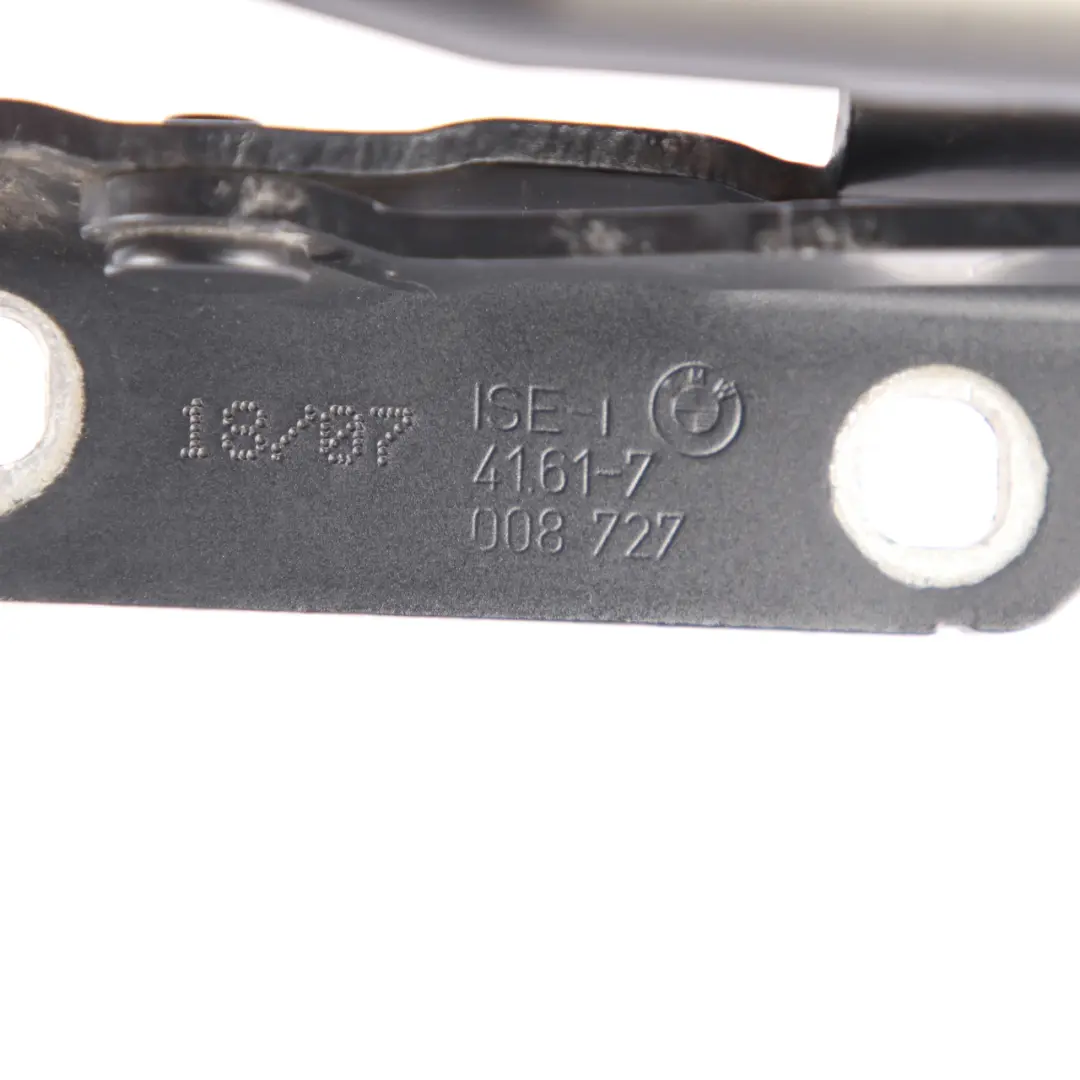 Motorhaubenscharnier links Olivin Schwarz Saphir 475 7008727 für BMW E60 E61 mit Teilenummer 7120275 BMW E60 E61 Motorhaubenscharnier links Olivin Schwarz Saphir 475 7008727 - SKU 7008727-BS - Teilenummer 7120275