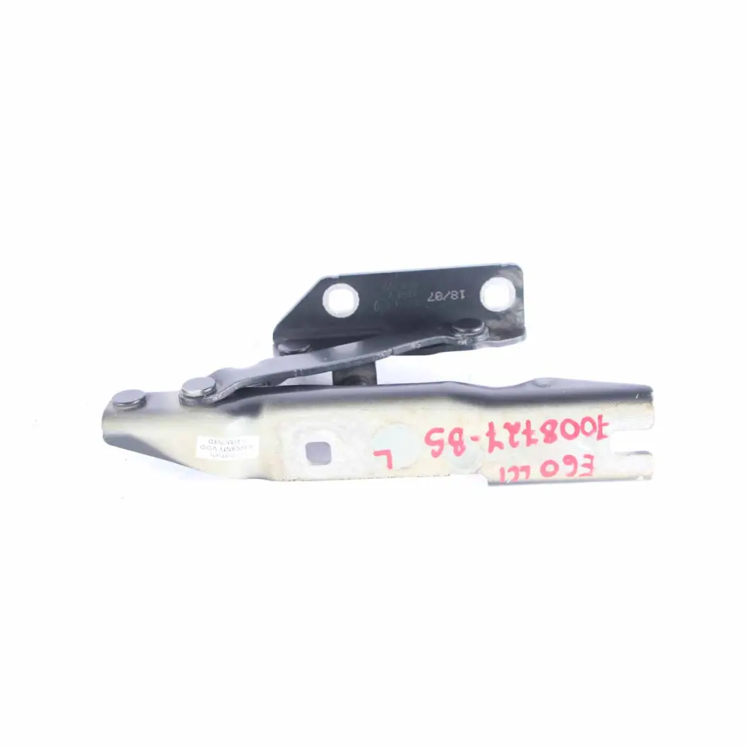 BMW E60 E61 Engine Hood Hinge Left N/S Olivin Black Sapphire 475 7008727 - SKU 7008727-BS - Part number 7120275