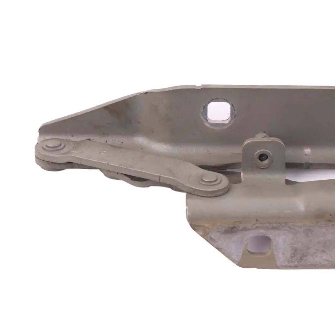 Hood Hinge Left N/S Olivin Olivine Green - 349 to BMW E60 E61 Engine with Part number 7008727 BMW E60 E61 Engine Hood Hinge Left N/S Olivin Olivine Green - 349 - SKU 7008727-OLI - Part number 7008727