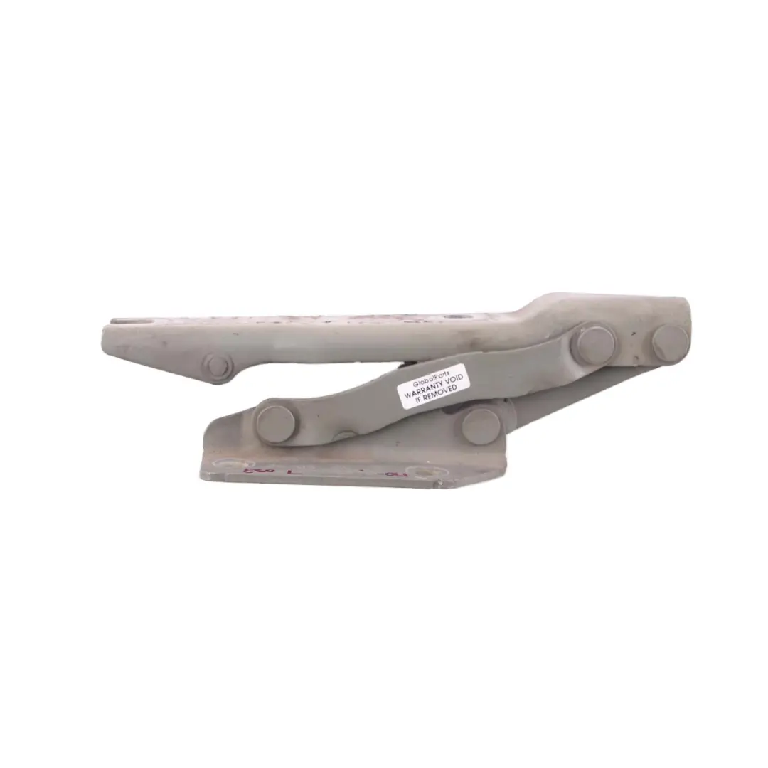 Hood Hinge Left N/S Olivin Olivine Green - 349 to BMW E60 E61 Engine with Part number 7008727 BMW E60 E61 Engine Hood Hinge Left N/S Olivin Olivine Green - 349 - SKU 7008727-OLI - Part number 7008727