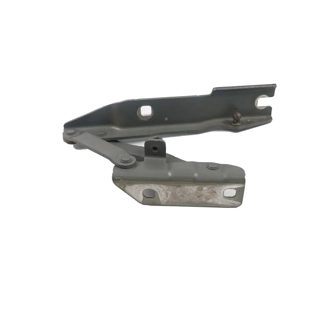 Hood Hinge Left N/S Silbergrau Silver Grey A08 to BMW E60 E61 Engine with Part number 7008727 BMW E60 E61 Engine Hood Hinge Left N/S Silbergrau Silver Grey A08 - SKU 7008727-SBG - Part number 7008727