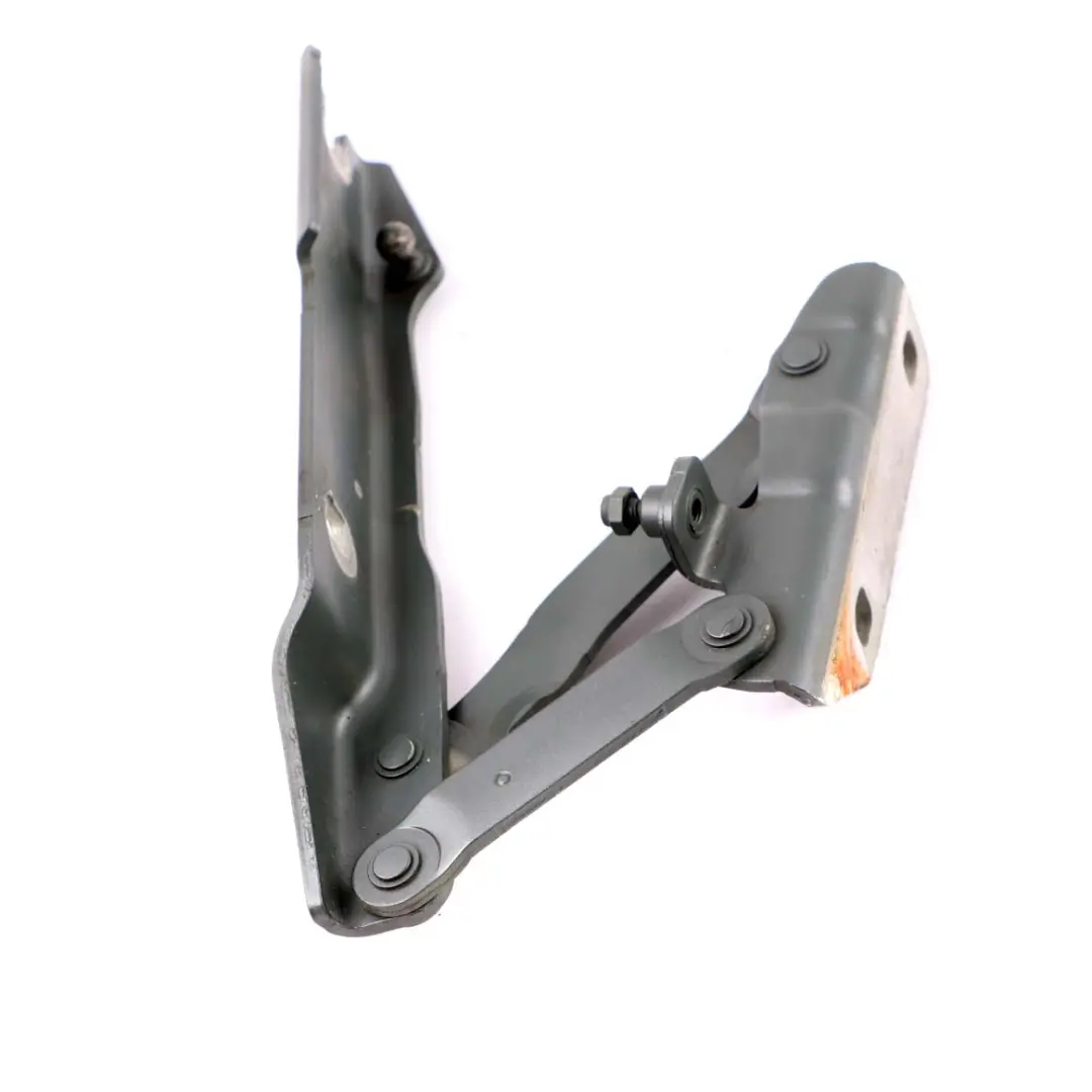 Left N/S Engine Hood Hinge Titangrau Titanium Grey to BMW 5 E60 E61 LCI with Part number 7008727 BMW 5 E60 E61 LCI Left N/S Engine Hood Hinge Titangrau Titanium Grey - SKU 7008727-TGR - Part number 7008727