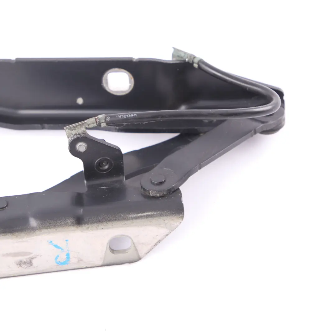 BMW E60 Cerniera del cofano motore destra Nero Zaffiro Metallizzato 7008727 - SKU 7008728-BS - Numero di parte 7008728