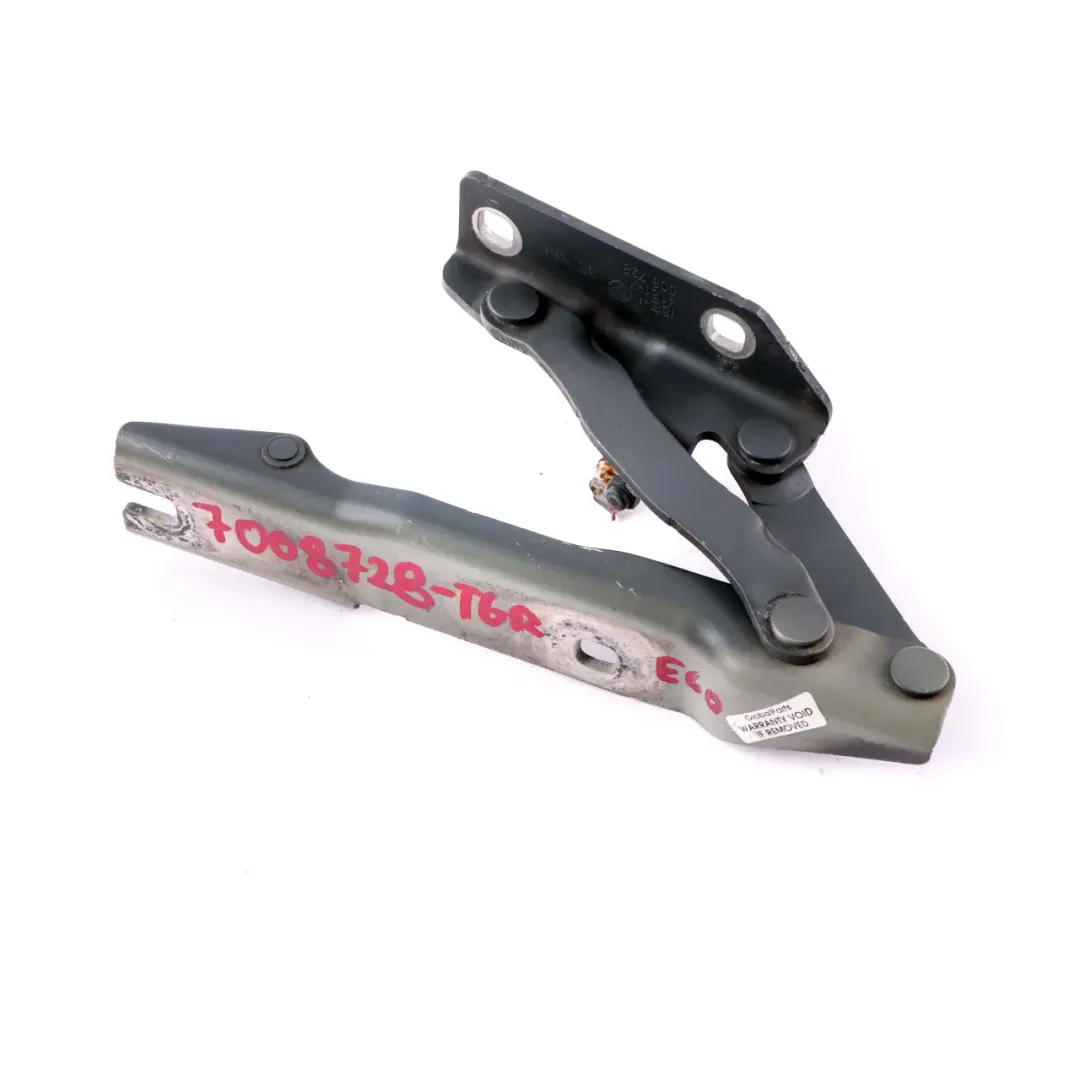 Scharnier Frontklappe Rechts Titangrau II Metallic A36 für BMW 5 er E60 E61 mit Teilenummer 7008728 BMW 5 er E60 E61 Scharnier Frontklappe Rechts Titangrau II Metallic A36 - SKU 7008728-TGR - Teilenummer 7008728