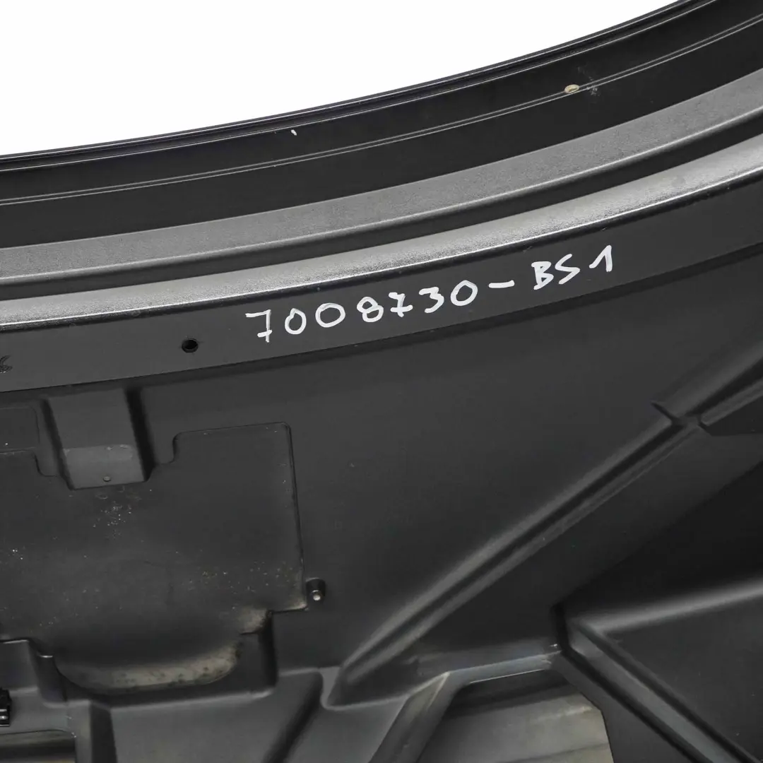 BMW E63 Boot Trunk Lid Tailgate Panel Black Sapphire Metallic - 475 - SKU 7008730-BS1 - Part number 7008730