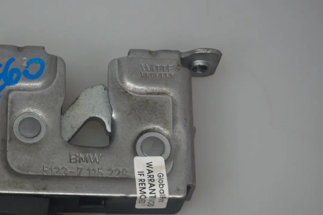 Motorhaube Öffnen Verriegelung Entriegelung Mechanismus für BMW E60 E61 E81 E87 E90 mit Teilenummer 7008755 BMW E60 E61 E81 E87 E90 Motorhaube Öffnen Verriegelung Entriegelung Mechanismus - SKU 7008755 - Teilenummer 7008755