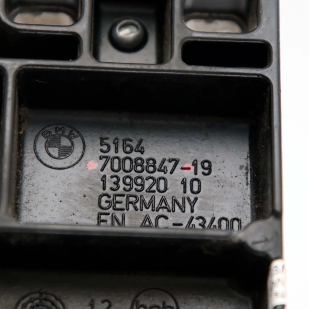 BMW E63 Paraurti Anteriore Sinistro Supporto Impatto Staffa - SKU 7008847 - Numero di parte 7008847