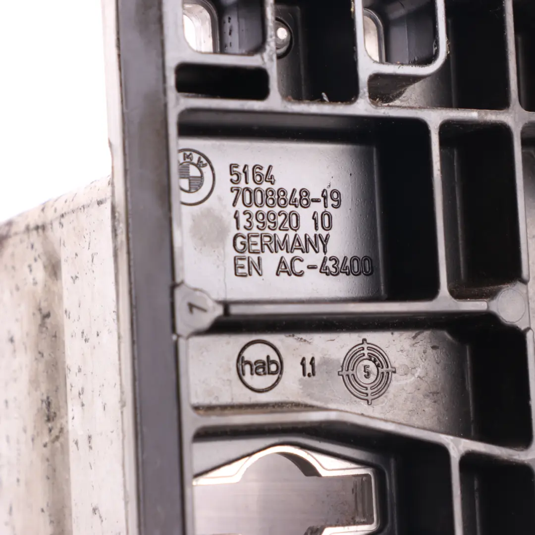 BMW E63 Front Bumper Right O/S Impact Absorber Bracket Support - SKU 7008848-2 - Part number 7008848