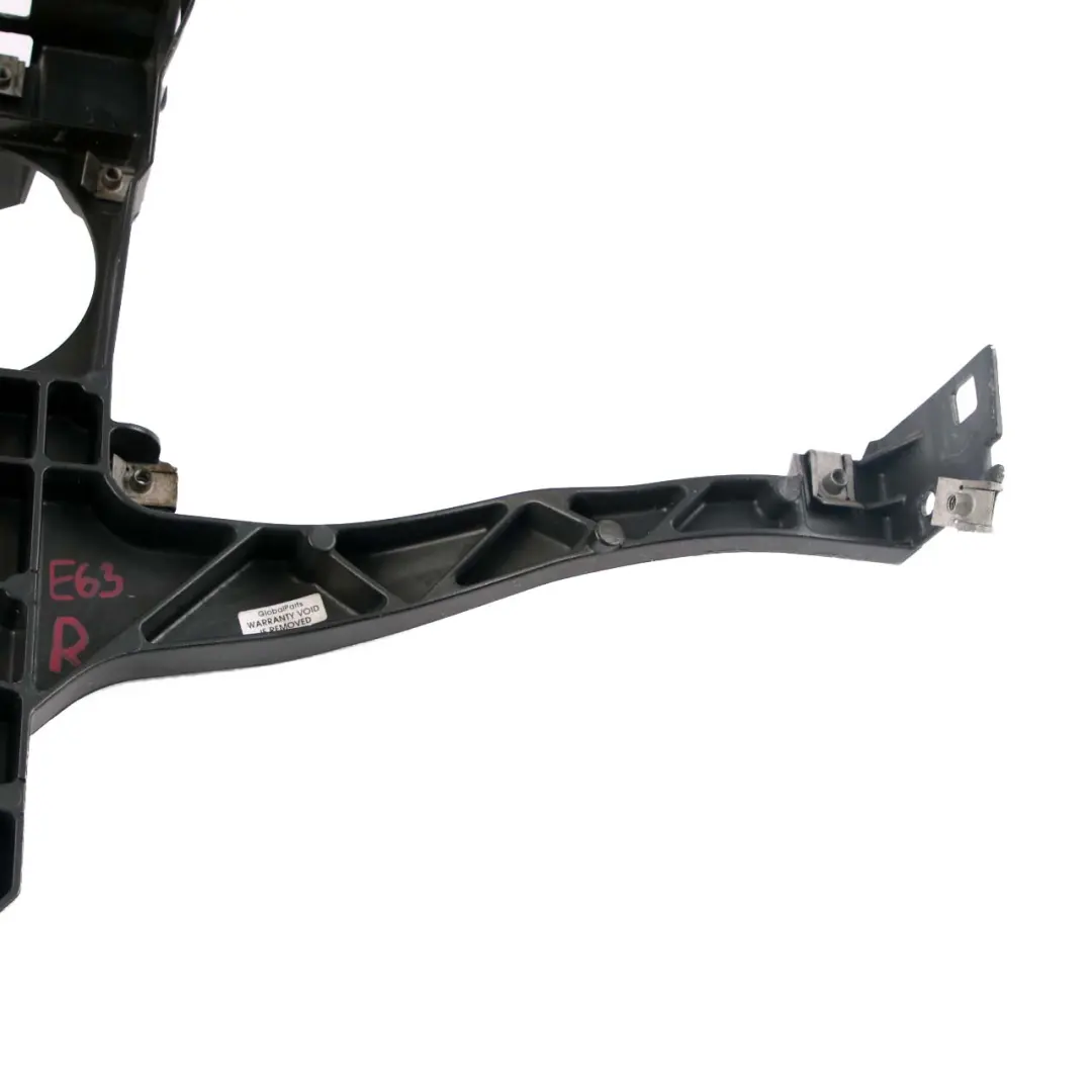 BMW E63 Front Bumper Right O/S Impact Absorber Bracket Support - SKU 7008848 - Part number 7008848