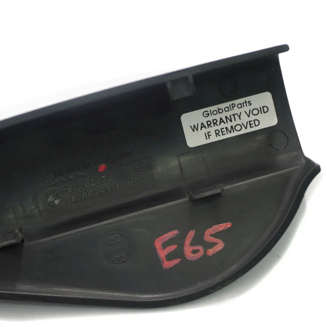 Parabrezza Sinistro Coperchio Tergicristallo Trim per BMW E65 E66 con numero di parte 7008972 BMW E65 E66 Parabrezza Sinistro Coperchio Tergicristallo Trim - SKU 7008972 - Numero di parte 7008972