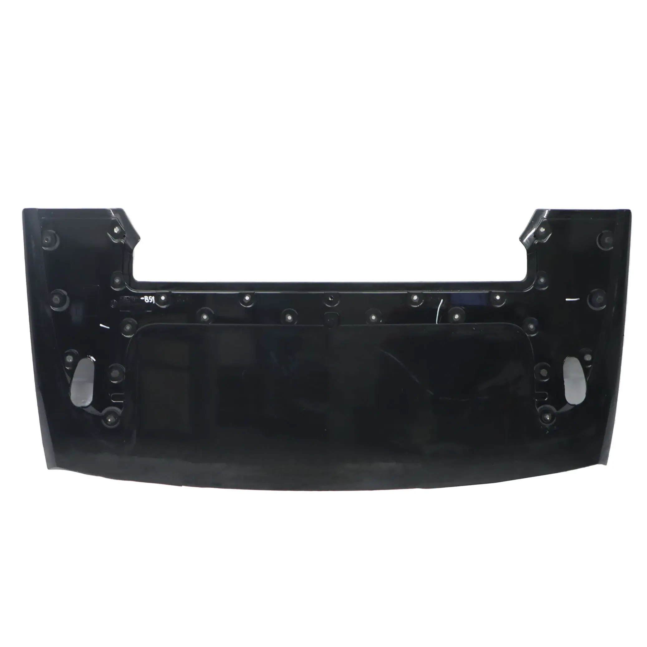 BMW E64 Convertible Folding Top Compartment Lid Black Sapphire Metallic - 475