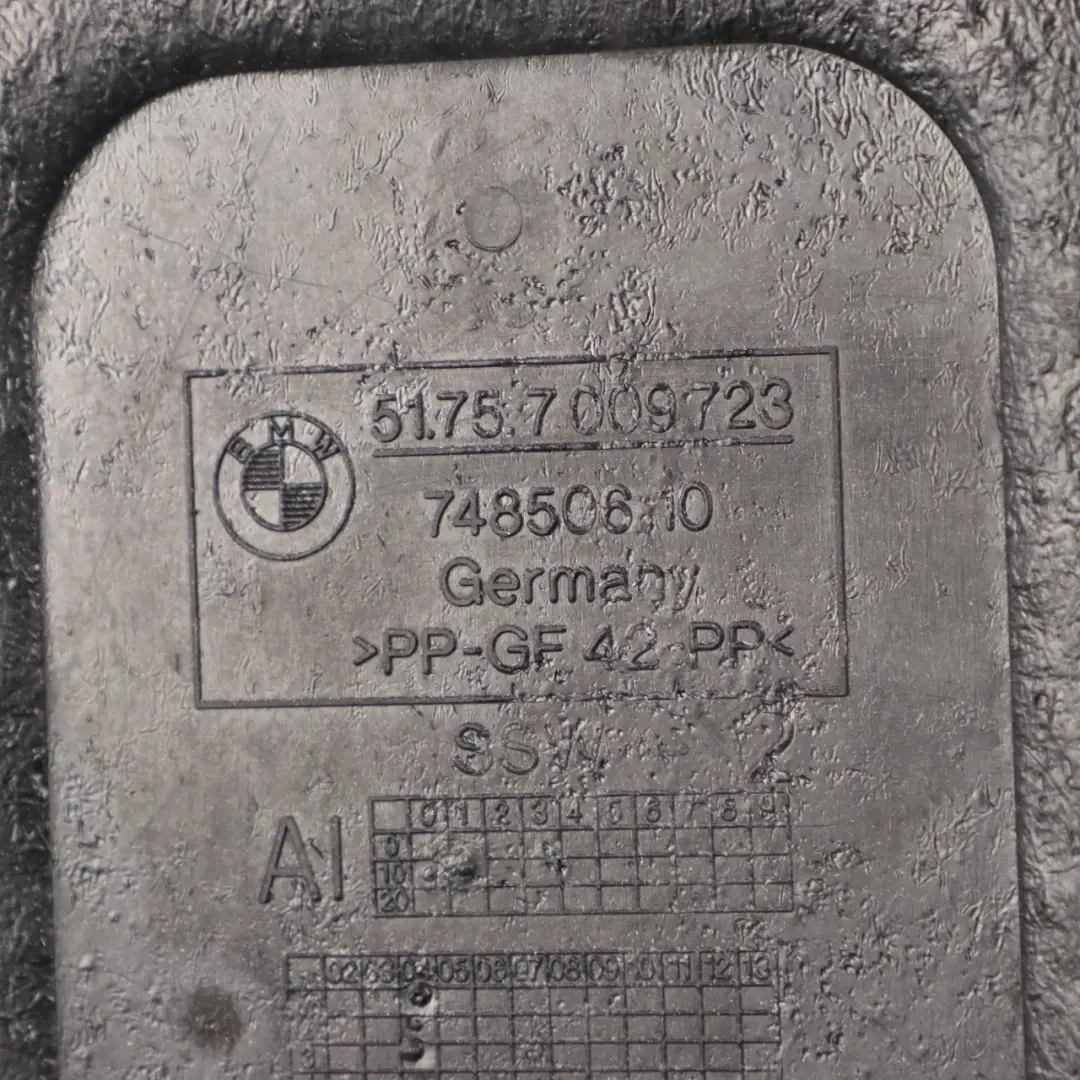 Compartment Screening Shielding Panel Petrol to BMW E63 E64 Engine with Part number 7009723 BMW E63 E64 Engine Compartment Screening Shielding Panel Petrol - SKU 7009723 - Part number 7009723