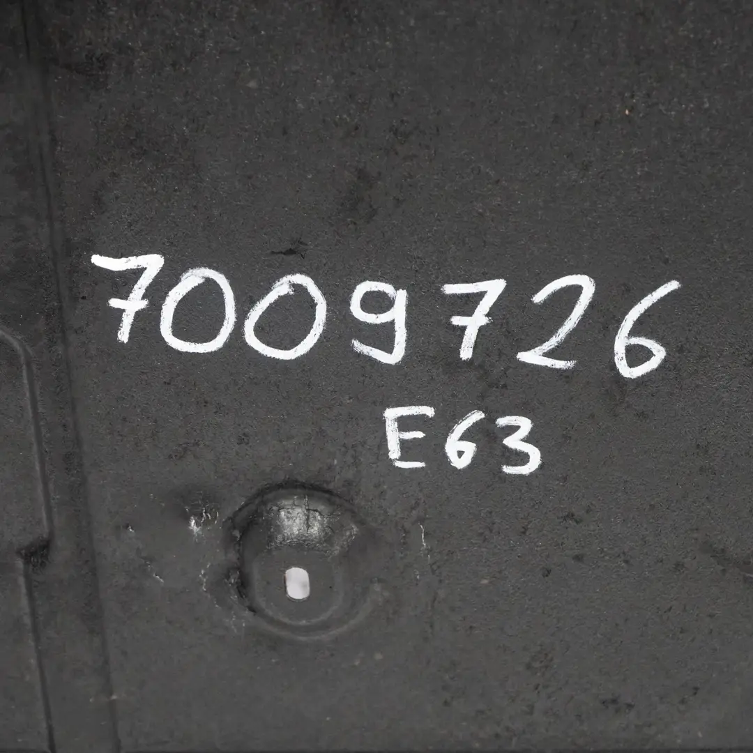 Right O/S Underbody Underfloor Panel Paneling Cover to BMW 6 E63 E64 with Part number 7009726 BMW 6 E63 E64 Right O/S Underbody Underfloor Panel Paneling Cover - SKU 7009726 - Part number 7009726