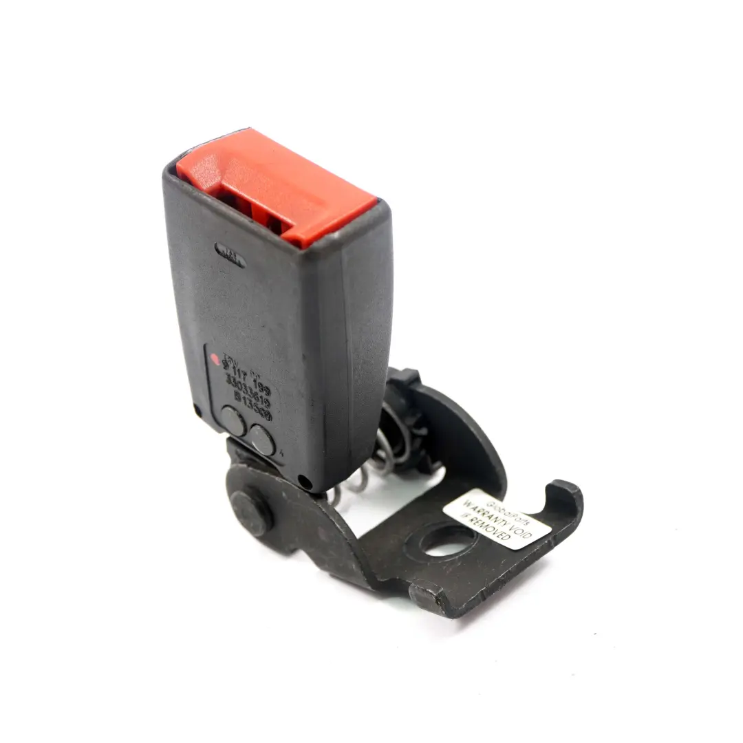 BMW E63 E64 Boucle de ceinture inférieure gauche de siège arrière - SKU 7009829 - Numéro de pièce 72113412795