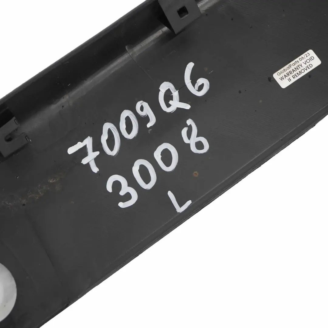 Peugeot 3008 Side Skirt Left N/S Side Sill Covering Mounting Strip - SKU 7009Q6 - Part number 7009Q6