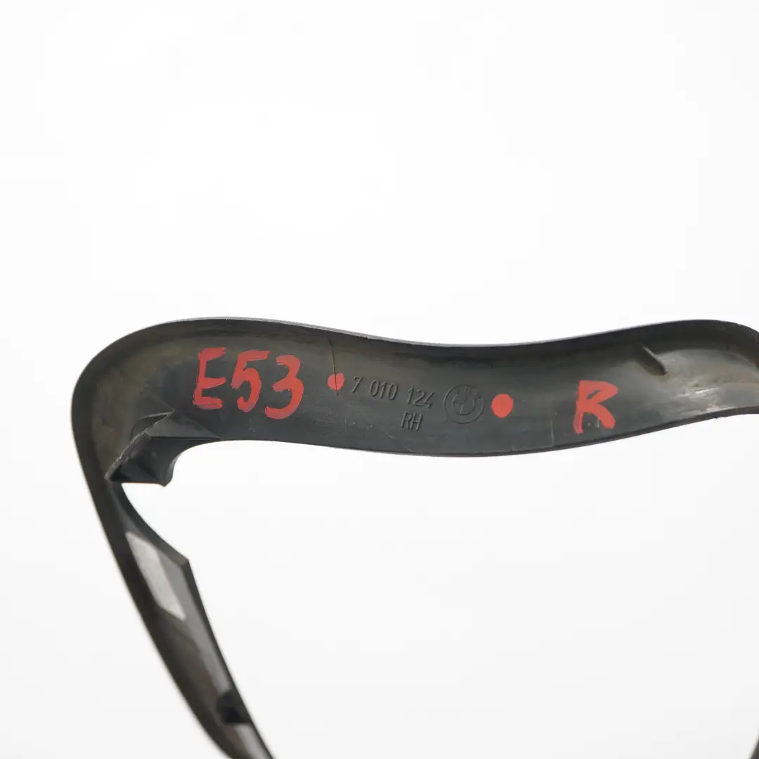 Couvre-tuyau d'échappement arrière habillage droite pour BMW X5 E53 à propos du numéro de pièce 7010124 BMW X5 E53 Couvre-tuyau d'échappement arrière habillage droite - SKU 7010124 - Numéro de pièce 7010124