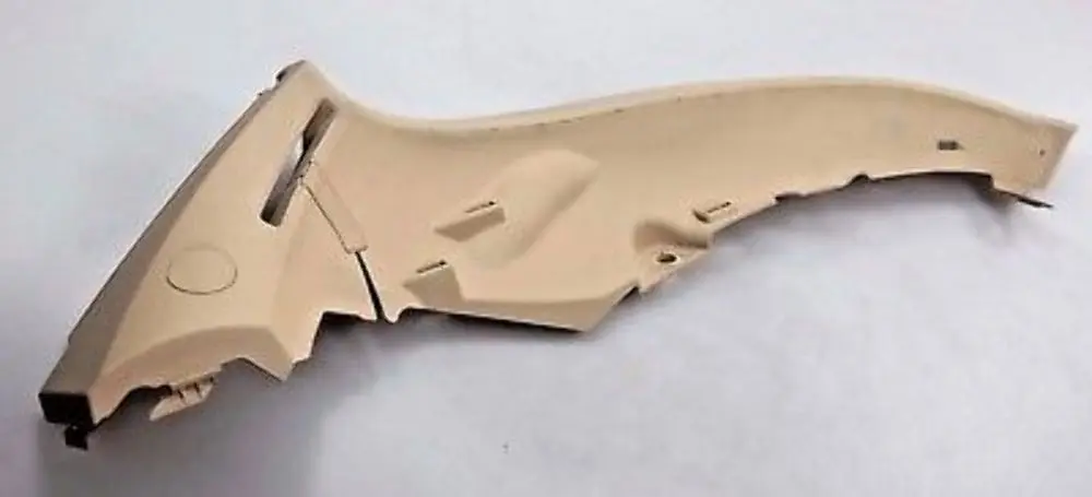  Osłona słupka dolna lewa beżowa beż BMW e65 e66 - SKU 7010973 - Numer Części 7010973