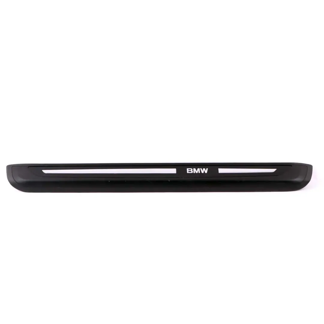 BMW E63 E64 Entrance Cover Trim Strip Black Front Left N/S - SKU 7011075 - Part number 7011075