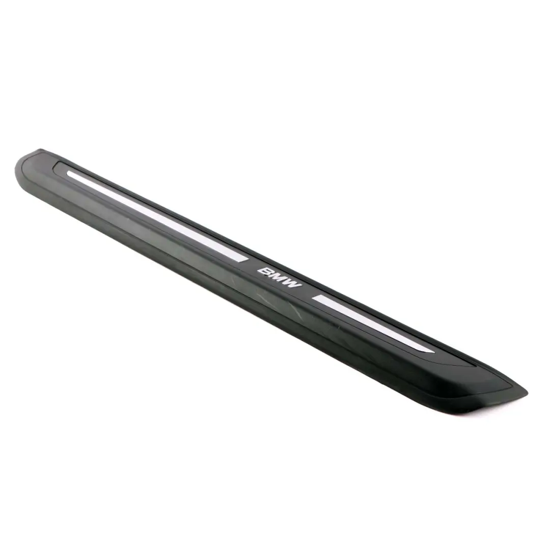 BMW E63 E64 Entrance Cover Trim Strip Black Front Left N/S - SKU 7011075 - Part number 7011075