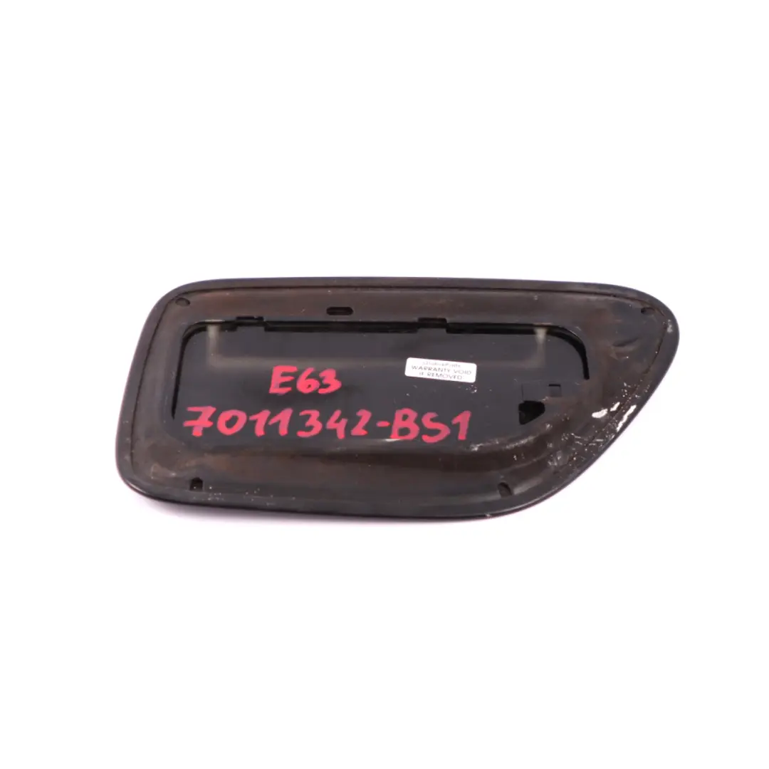 BMW E63 E64 Klapka Wlewu Paliwa Czarna 475 - SKU 7011342-BS1 - Numer Części 7011342