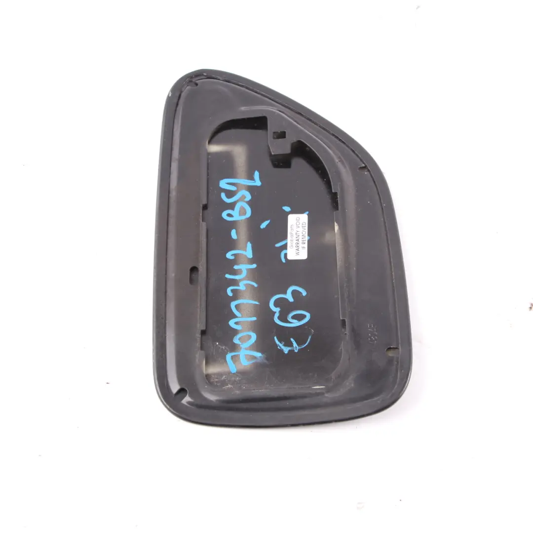 BMW E63 E64 Fuel Flap Filler Cover Black Sapphire Metallic 475 2 - SKU 7011342-BS2 - Part number 7011342