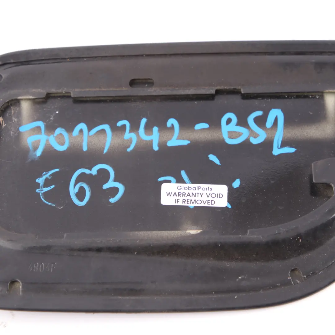 BMW E63 E64 Fuel Flap Filler Cover Black Sapphire Metallic 475 2 - SKU 7011342-BS2 - Part number 7011342