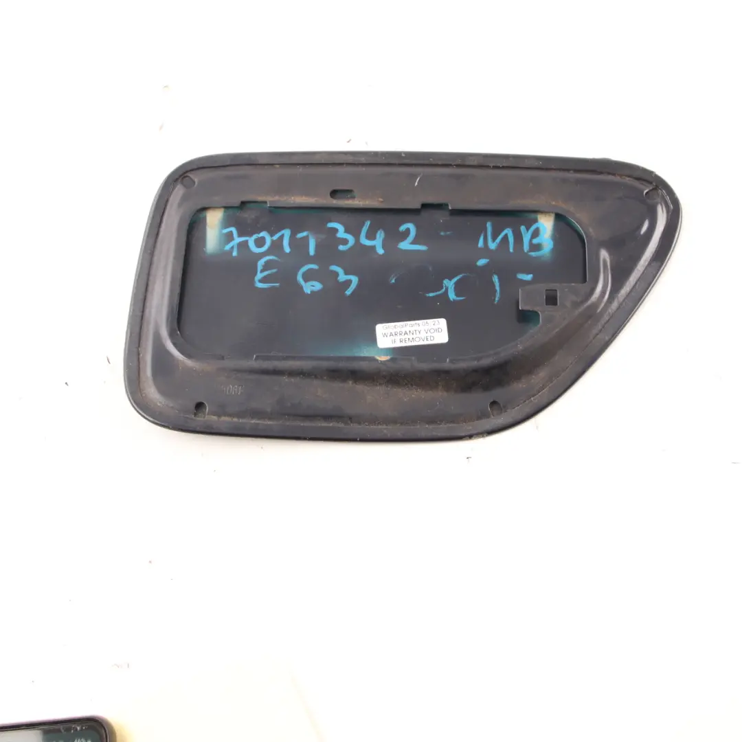 Flap Filler Cover Monacoblau Blue Metallic - A35 to BMW E63 E64 Fuel with Part number 7011342 BMW E63 E64 Fuel Flap Filler Cover Monacoblau Blue Metallic - A35 - SKU 7011342-MB - Part number 7011342