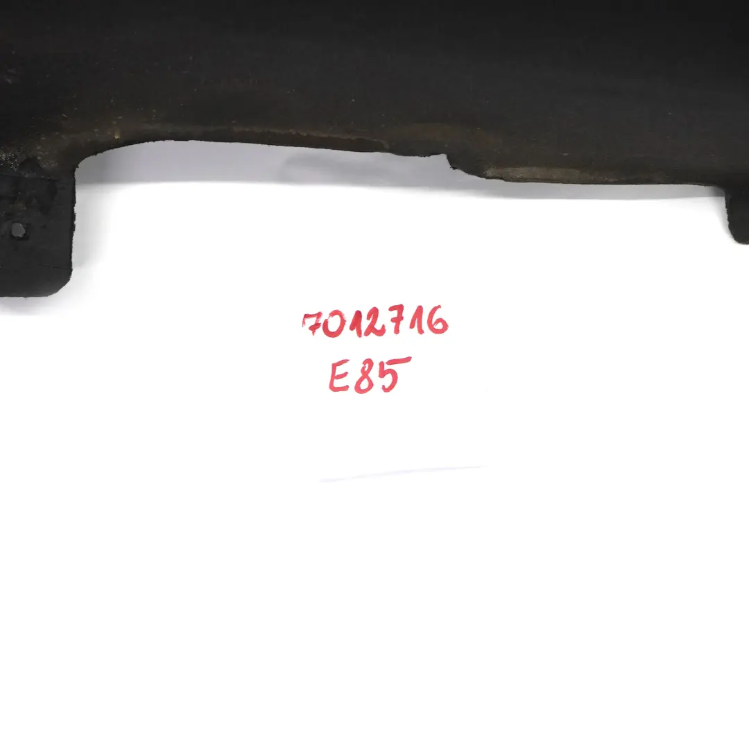 BMW Z4 E85 E86 Fronttunnel Schalldämmung Schutz Trim Abdeckung - SKU 7012716 - Teilenummer 7012716