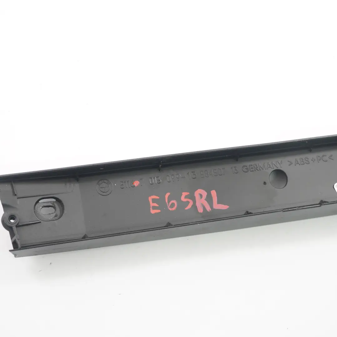 BMW E65 Support rail guidage store pour fenêtre et porte arrière gauche - SKU 7013099 - Numéro de pièce 7013099