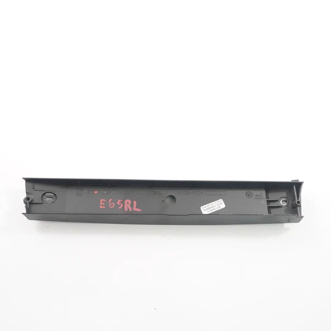 BMW E65 Support rail guidage store pour fenêtre et porte arrière gauche - SKU 7013099 - Numéro de pièce 7013099