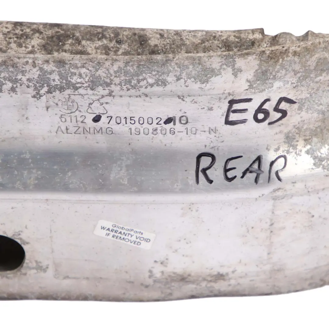 BMW 7 E65 E66 E67 Rear Bumper Reinforcement Crash Support Bar - SKU 7015002 - Part number 7015002