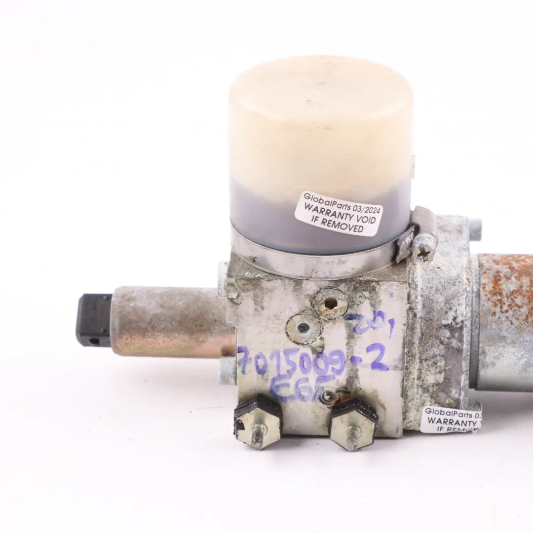 Trunk Lid Boot Close Hydraulic Motor Pump to BMW E65 E66 with Part number 7015009 BMW E65 E66 Trunk Lid Boot Close Hydraulic Motor Pump - SKU 7015009-2 - Part number 7015009