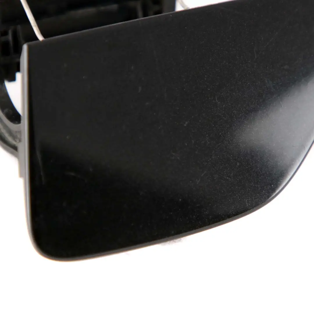 Headlight Washer Nozzle Jet Cap Cover Left Black Sapphire - 475 to BMW 7 E65 E66 with Part number 7015023 BMW 7 E65 E66 Headlight Washer Nozzle Jet Cap Cover Left Black Sapphire - 475 - SKU 7015023-BS - Part number 7015023